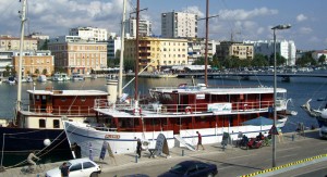 Hafen von Zadar - so sah unser Expeditionsboot auch aus