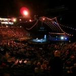 Blick auf die Bühne